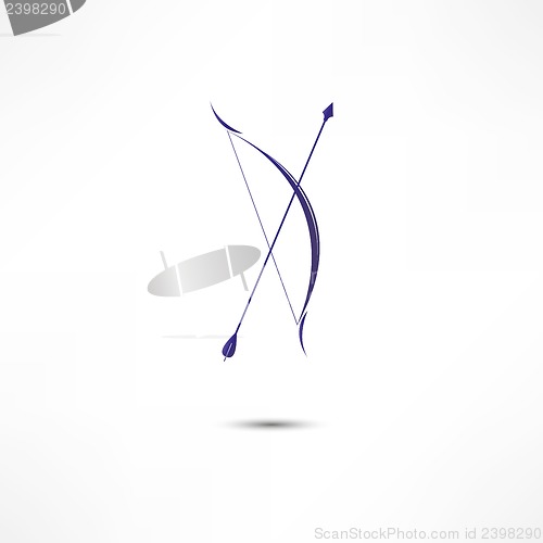 Image of Bow And Arrow Icon