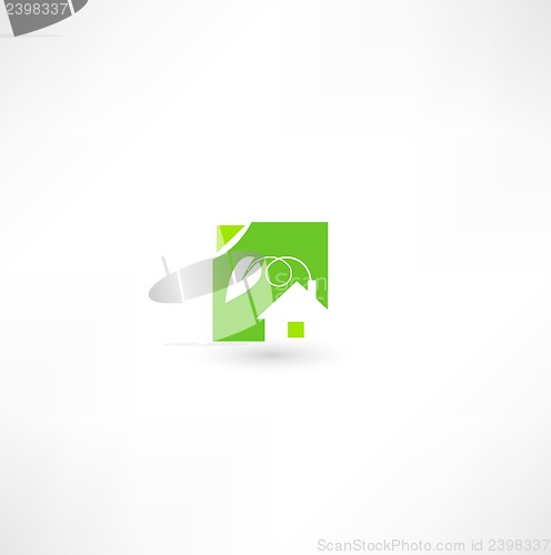 Image of Eco home icon