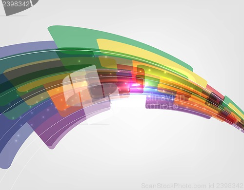 Image of Abstract Line Background Vector