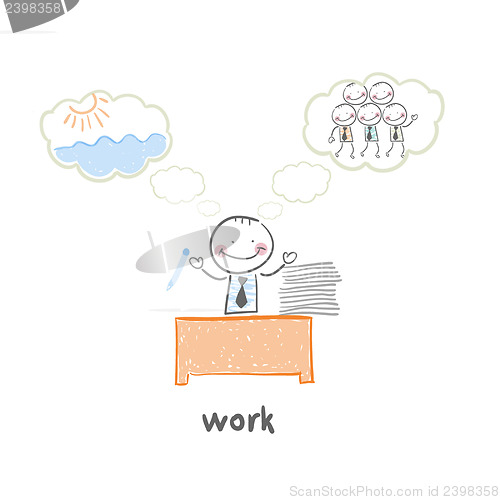 Image of Man and Work