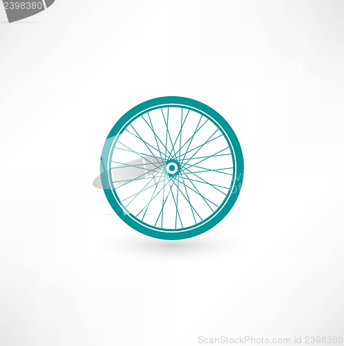 Image of Bicycle Wheel Symbol