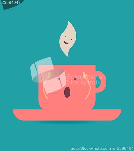 Image of coffee cup poster