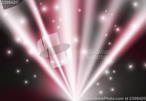 Image of abstract lights background