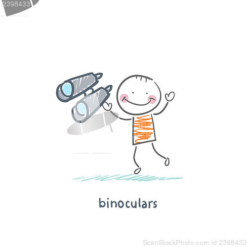 Image of binoculars