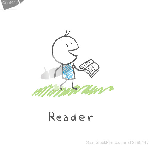 Image of reader