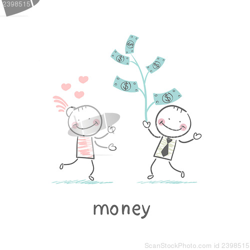 Image of Man and Money