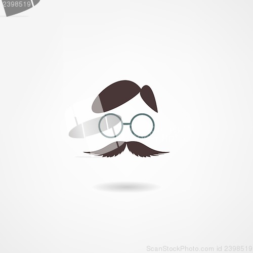 Image of Man mustache icon