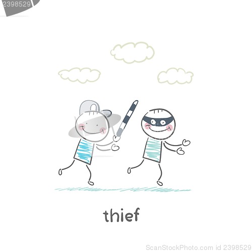 Image of thief