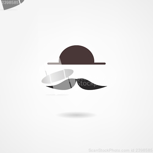 Image of Man mustache icon
