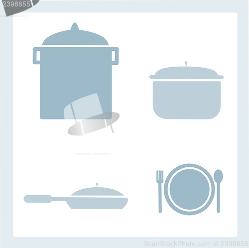 Image of Set of kitchen tools