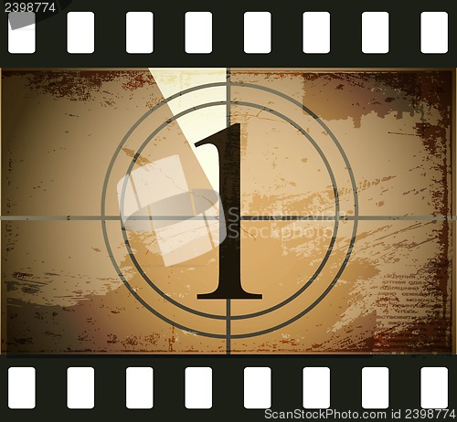 Image of Grunge film countdown