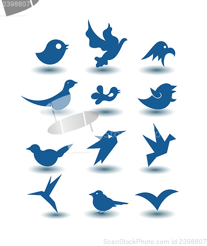 Image of bird icons