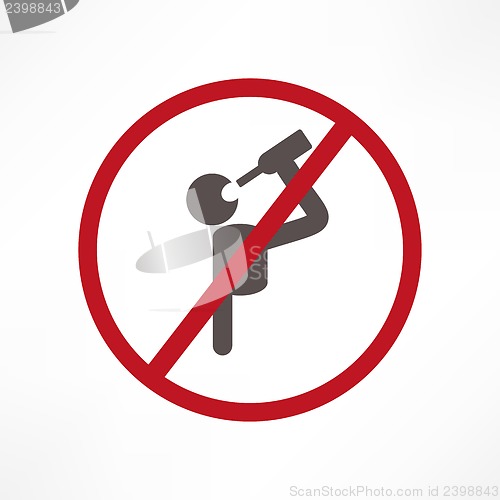 Image of No alcohol sign