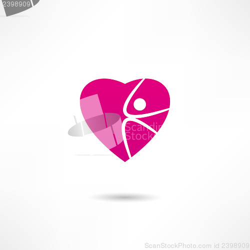Image of Athletic heart icon