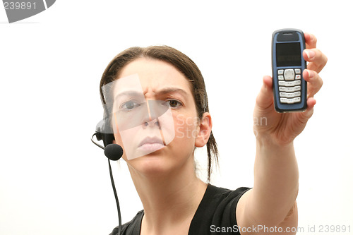 Image of Call centre assistant