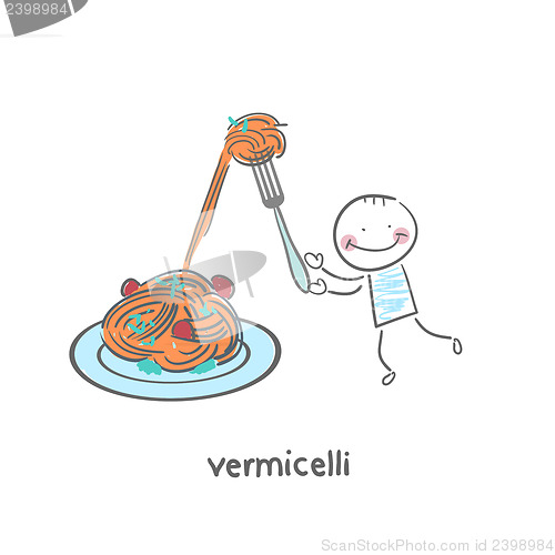 Image of vermicelli