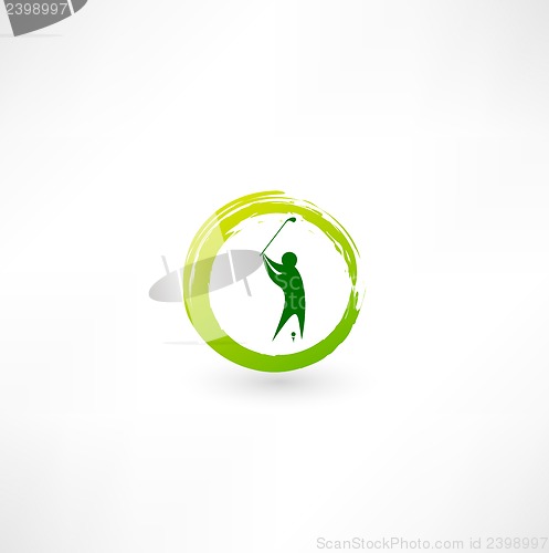 Image of Golfer icon.