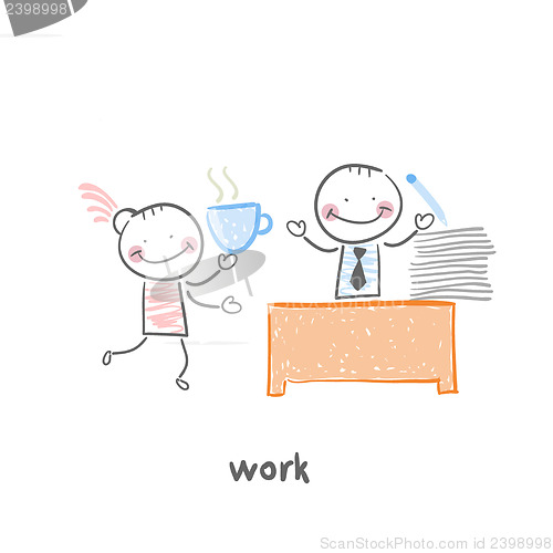Image of Man and Work