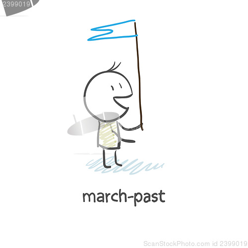 Image of march-past