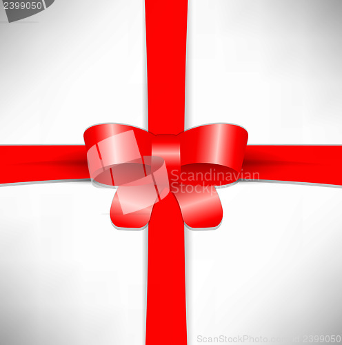 Image of Celebratory background with bow