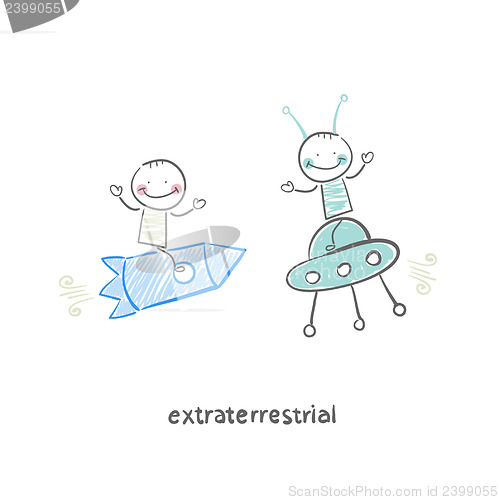 Image of extraterrestrial