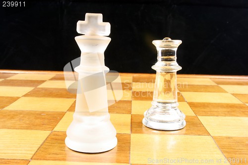 Image of Chess Game -  King and Queen