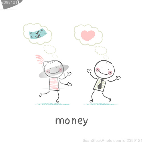 Image of Man and Money