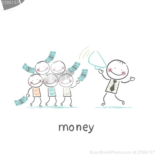 Image of Man and Money