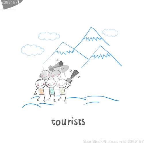 Image of Tourists