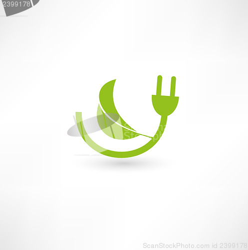 Image of Green energy concept sign