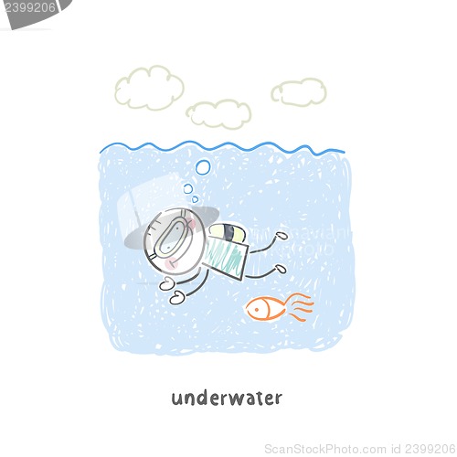 Image of diver