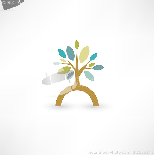 Image of  abstract tree icon