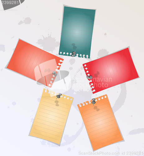 Image of Spiral lined notepad sheet.