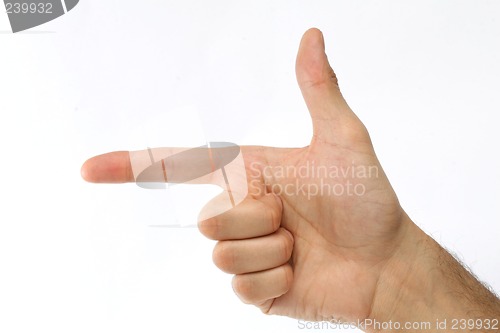 Image of Pointing hand