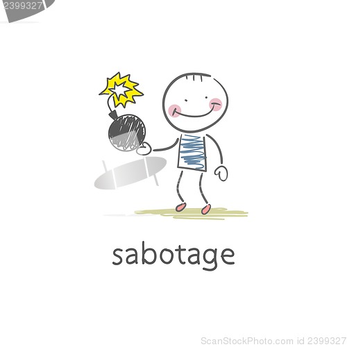 Image of Sabotage. Illustration