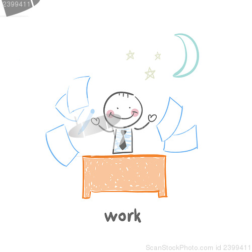 Image of Man and Work