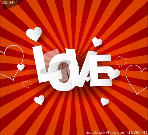 Image of Love Abstract  background
