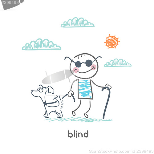 Image of blind