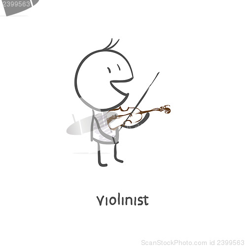 Image of violinist