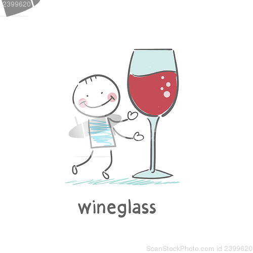 Image of Glass of wine