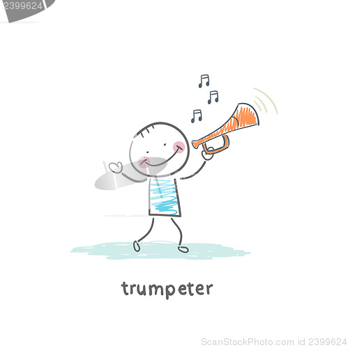 Image of trumpeter