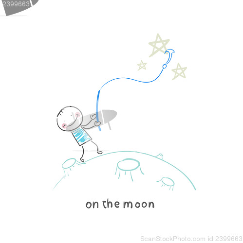 Image of on the moon