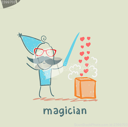 Image of magician