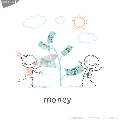 Image of Man and Money