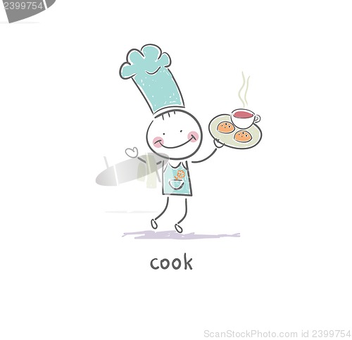 Image of Cook. Illustration.