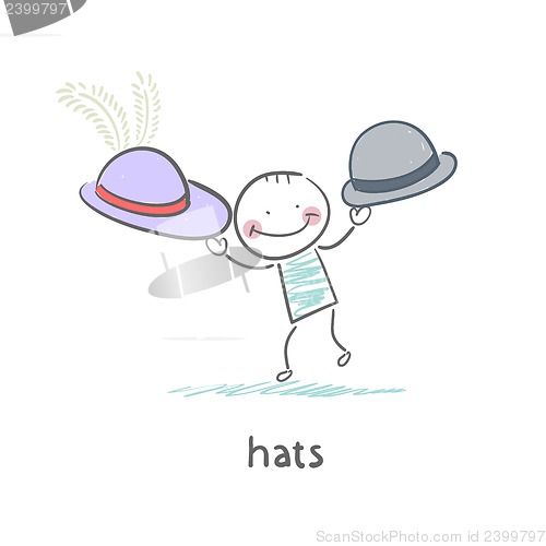 Image of hats