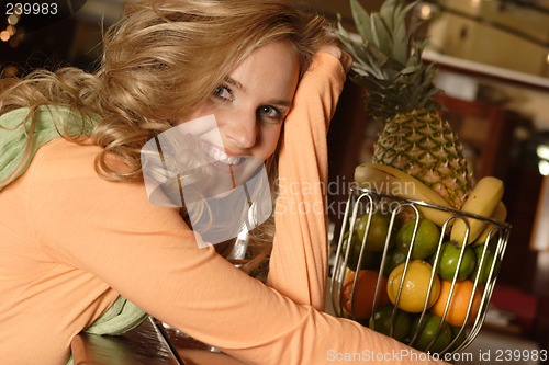 Image of Woman smiling