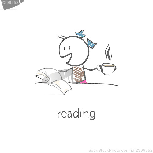 Image of reader