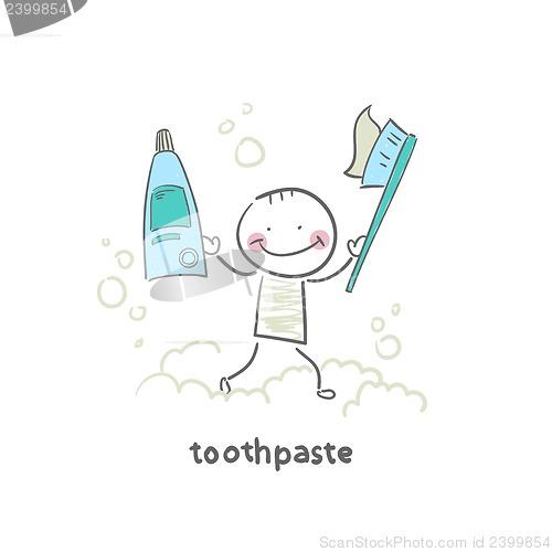 Image of toothpaste
