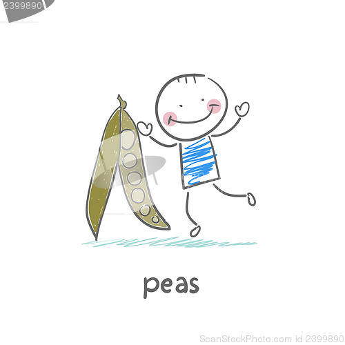 Image of Peas and people